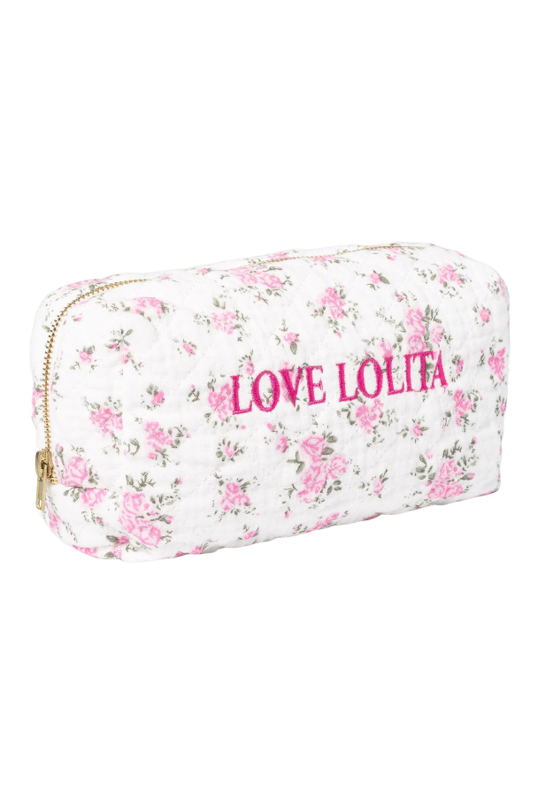 Tracy Make-up Bag - Pink Boquet - Image 1