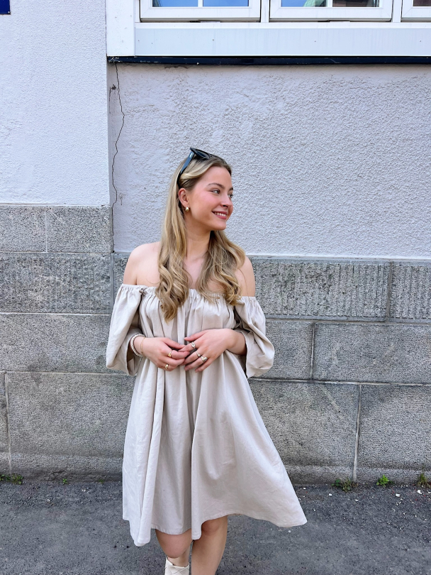 Liza linen Short Dress - Image 6