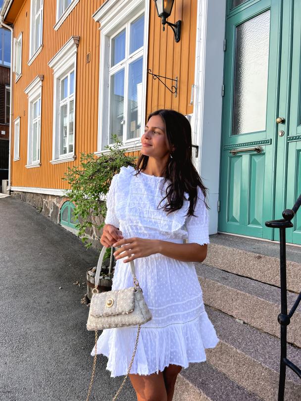 Ariane Dress - Pure White  - Image 7
