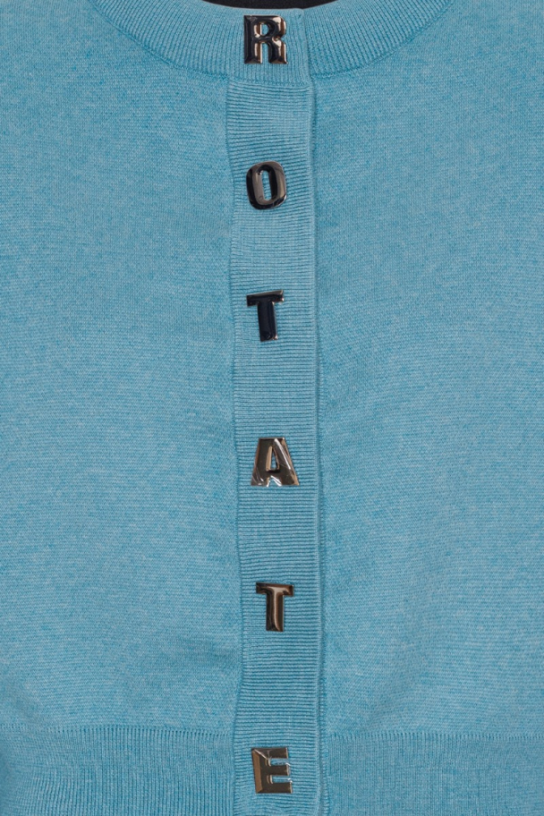 Firm Knit Cardigan - Blue Topaz - Image 2