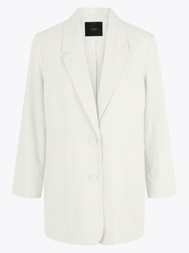 Isma 7/8 Blazer - Star White  - Image 2