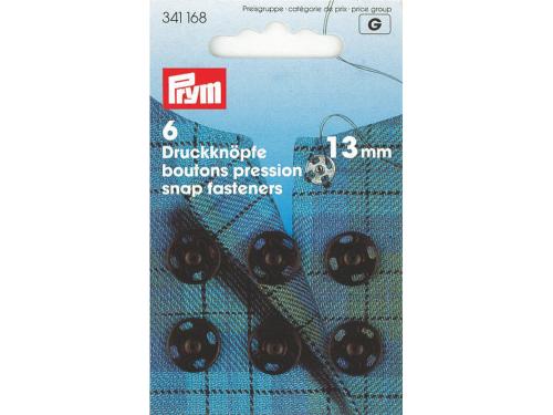 Prym Patentknapper 13mm 6stk – Sort