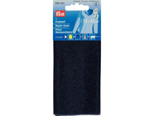 Prym Reparasjonsstoff Polyester – 12x45cm – Blå