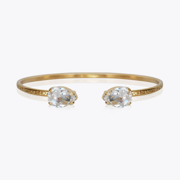 Petite Drop Bracelet - Crystal