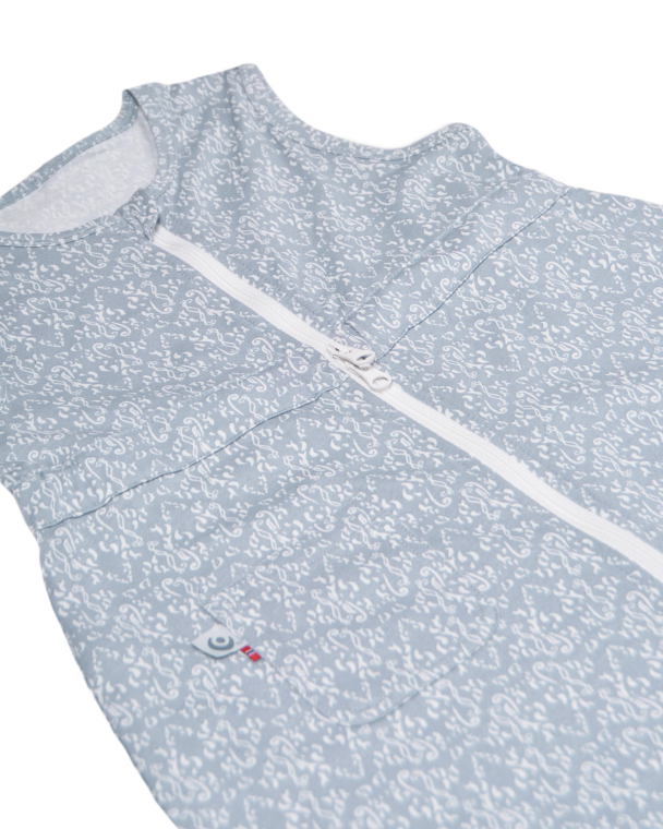 Night Lett Nattpose 3-18 mnd - Havbris Blue - Image 2