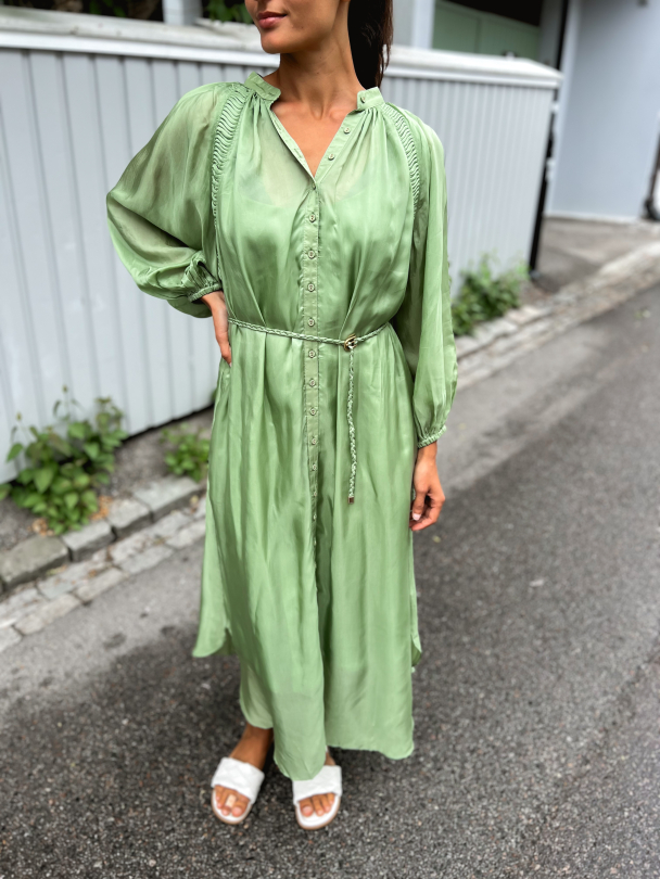 Curpo Shift Dress - Green - Image 1