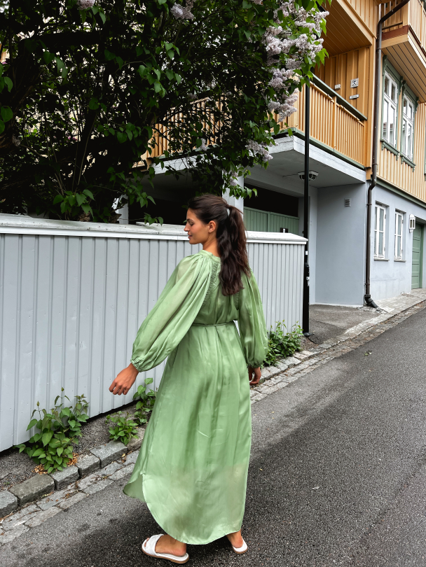 Curpo Shift Dress - Green - Image 6