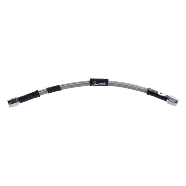 BRAKE LINE KIT CLEAR COATED STAINLESS, 55" LONG