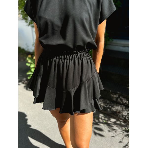 Jersey Skirt Shorts – Black