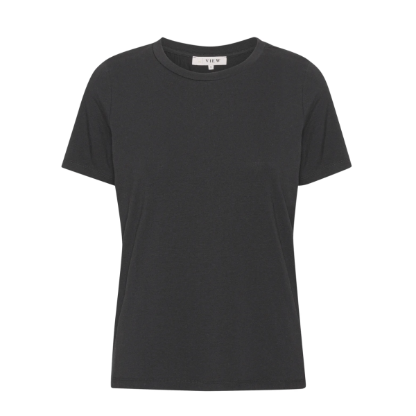 Stabil Sort Top s/s  |  Stabil Sort Top s/s  fra A-View