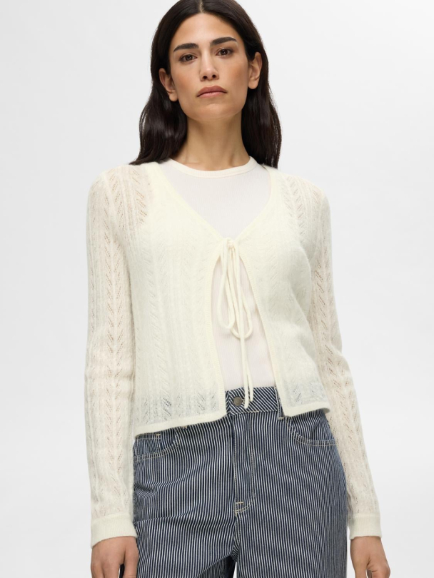 Ria Knit Cardigan - Birch - Image 2
