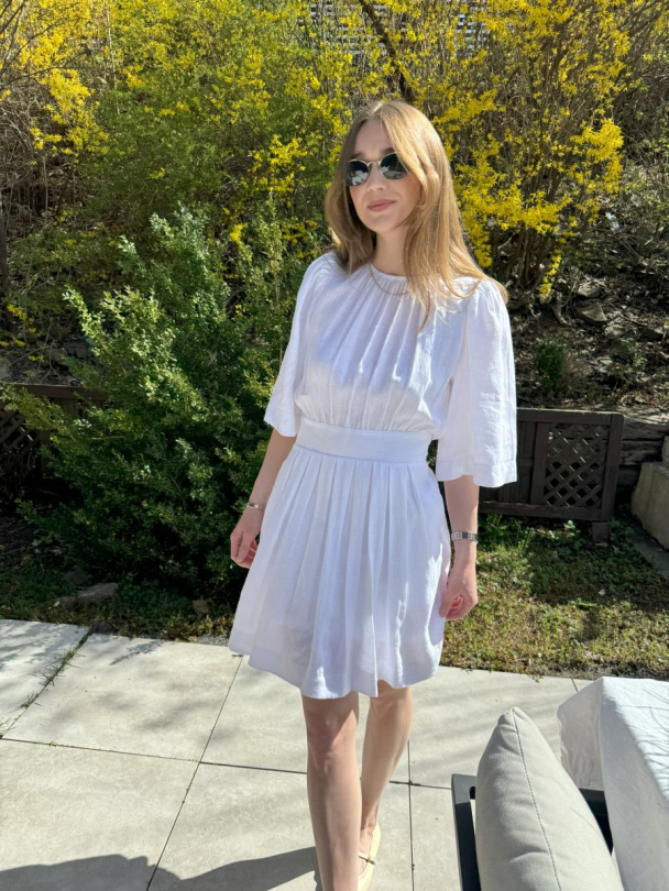 MARIE LINEN DRESS - Image 1
