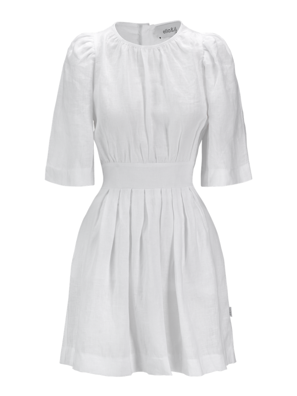 MARIE LINEN DRESS - Image 3