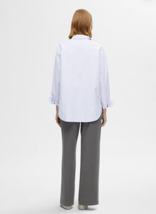 Nova Oxford Shirt - Bright White Endless sky - Image 2