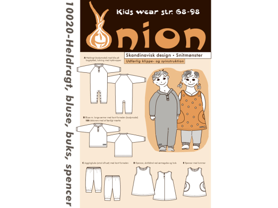 10020  ONION KIDS HELDRAGT, BLUSE,BUKS SPENCER