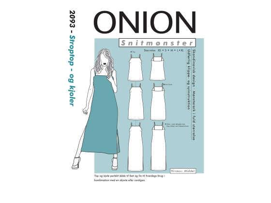 2093  ONION STROPTOP - OG KJOLER