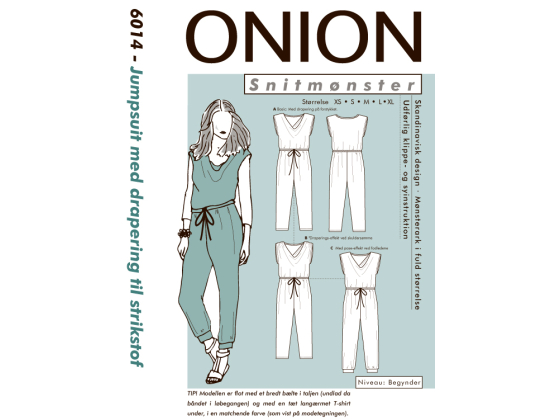 6014  ONION JUMPSUIT M.DRAPERING
