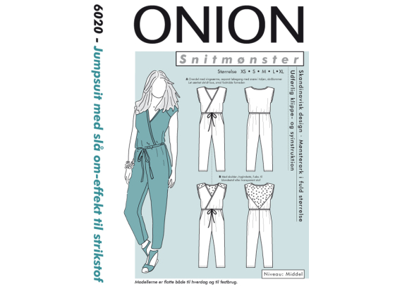 6020  ONION JUMPSUIT M. SLÅ OM-EFFEKT