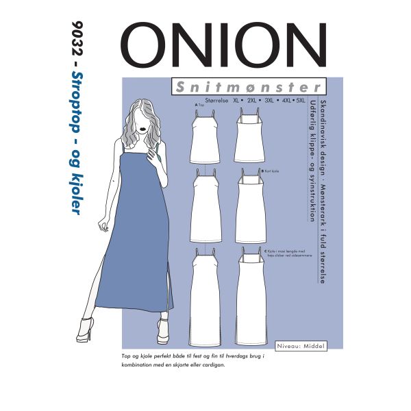 9032  ONION PLUS, STROPTOP - OG KJOLER