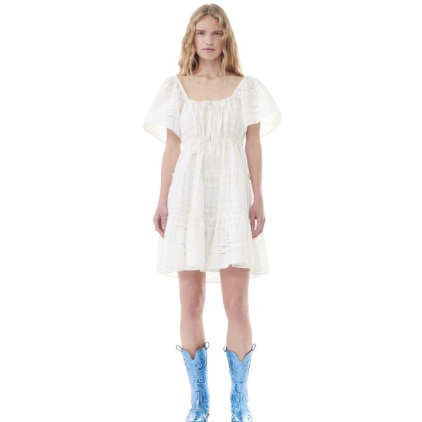 Light Broderie Anglaise Layer Dress