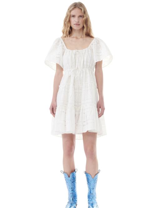 Light Broderie Anglaise Layer Dress