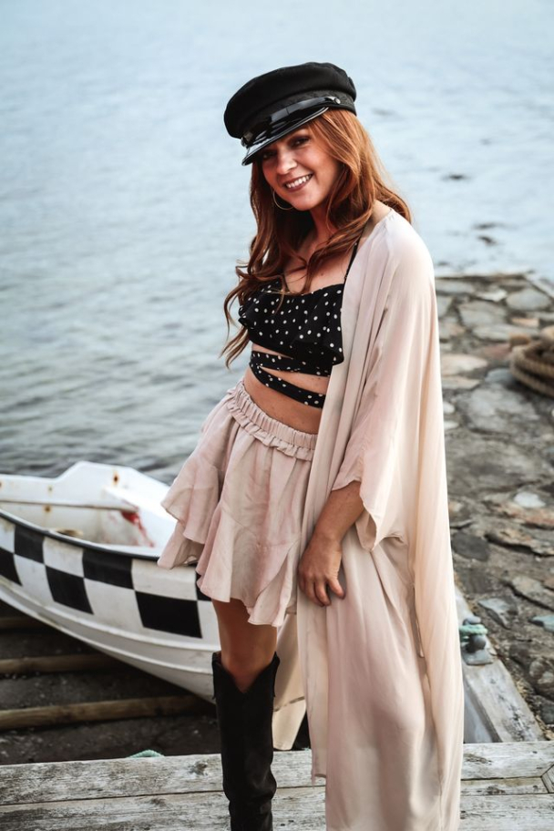 Kimono Dress Divalicious - Beach Beige - Image 2