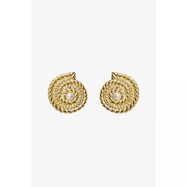 Ocean Pearl Earrings Gold 
