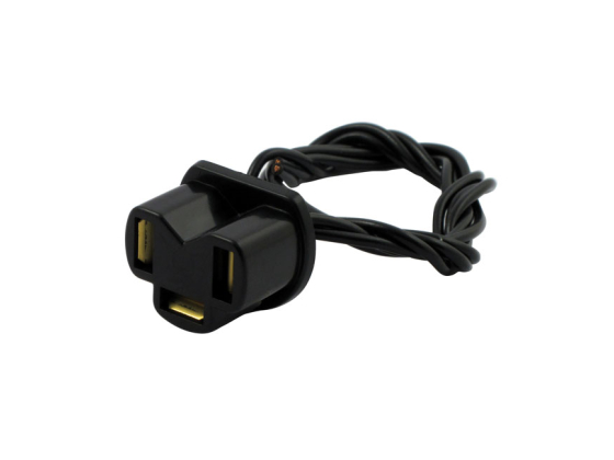 H4 HEADLAMP WIRING PLUG, 3 PRONG