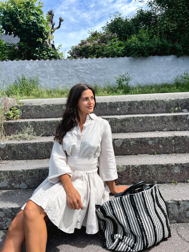 Bon Weekend Dress - Beach Beige - Image 4