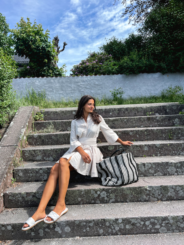 Bon Weekend Dress - Beach Beige - Image 5