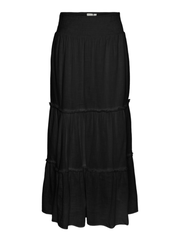 Sila Maxi Skirt - Black - Image 2