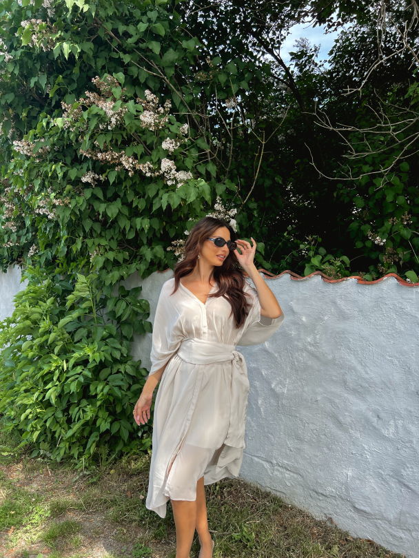 Kimono Dress Divalicious - Beach Beige - Image 7