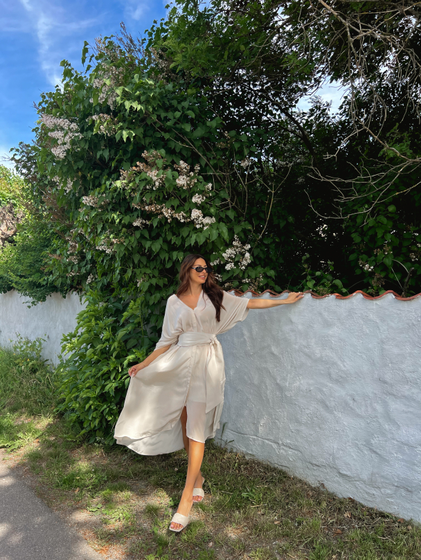 Kimono Dress Divalicious - Beach Beige - Image 8
