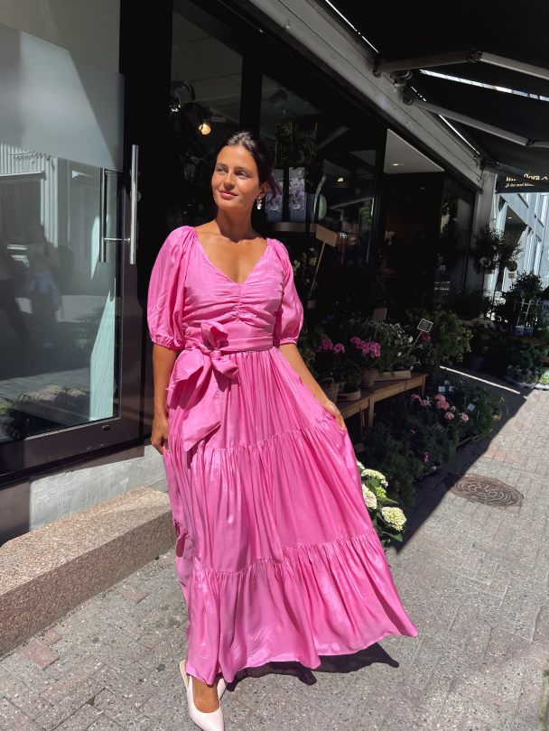 Napoli Long Dress - Pink - Image 5