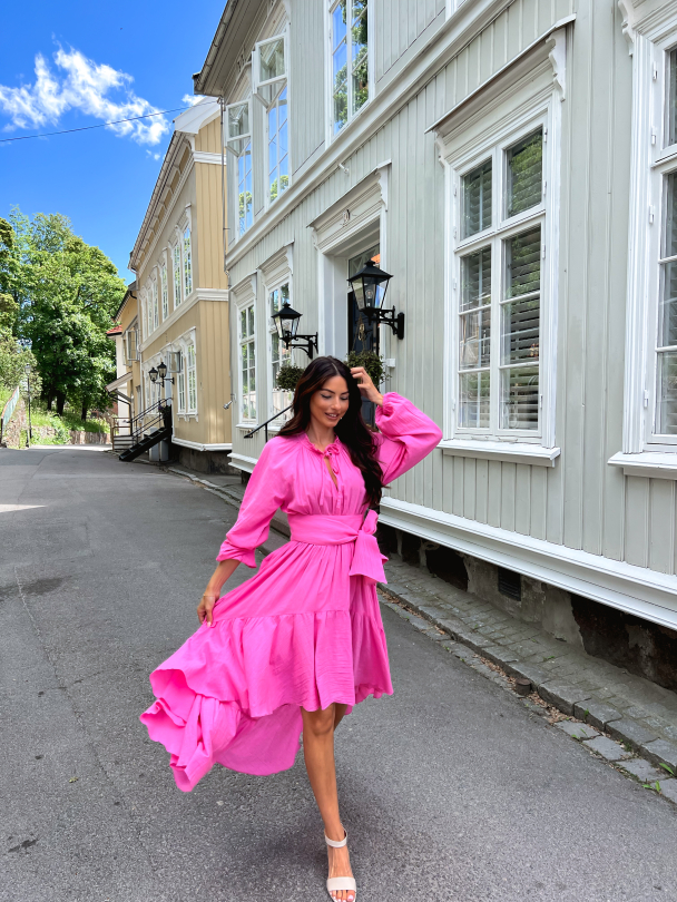 Beach Seniorita Dress - Pink - Image 5