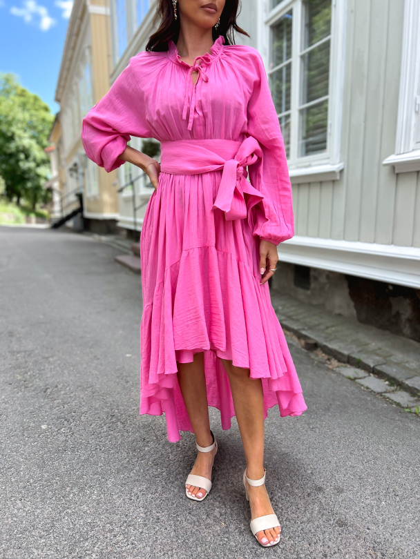 Beach Seniorita Dress - Pink - Image 1