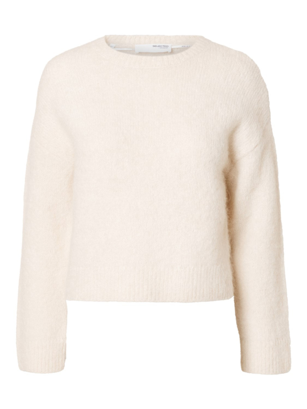 Gabella Pullover Knit - Snow White