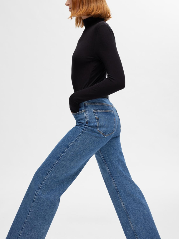 SELECTED FEMME Alice Wide Jeans - Image 2