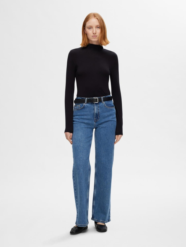 SELECTED FEMME Alice Wide Jeans - Image 5