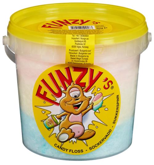 Sukkerspinn 50g Funzys
