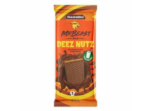 Mr Beast Milk Chocolate With Peanut Butt 60g