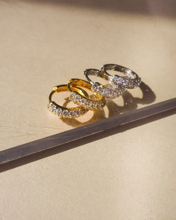 LUV AJ Baby Pave Huggies - Image 3