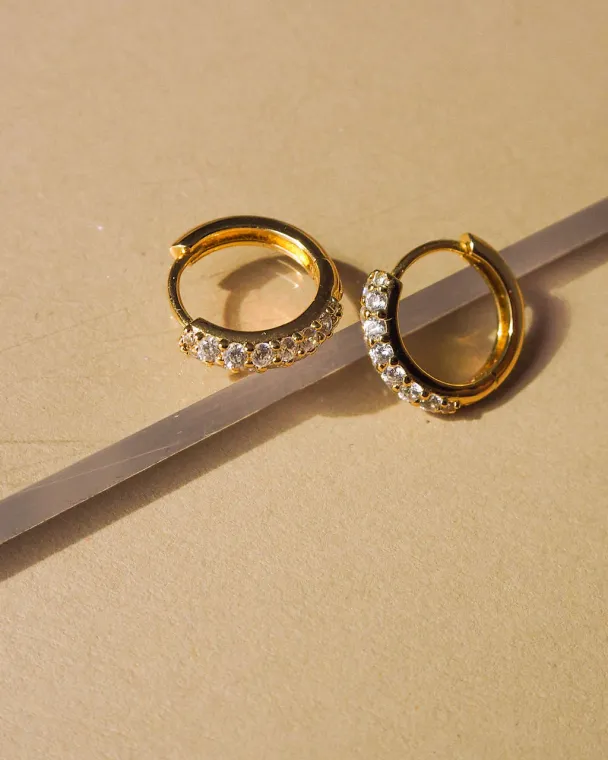 LUV AJ Baby Pave Huggies - Image 1