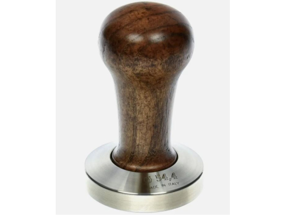 Tamper 54,4 mm i brunt tre, Espresso Line