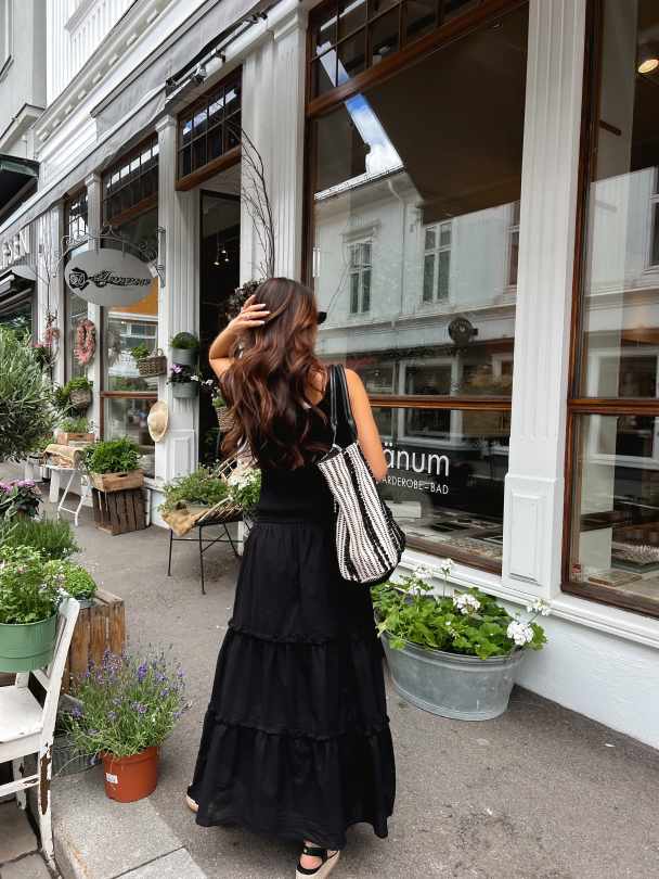 Sila Maxi Skirt - Black - Image 5