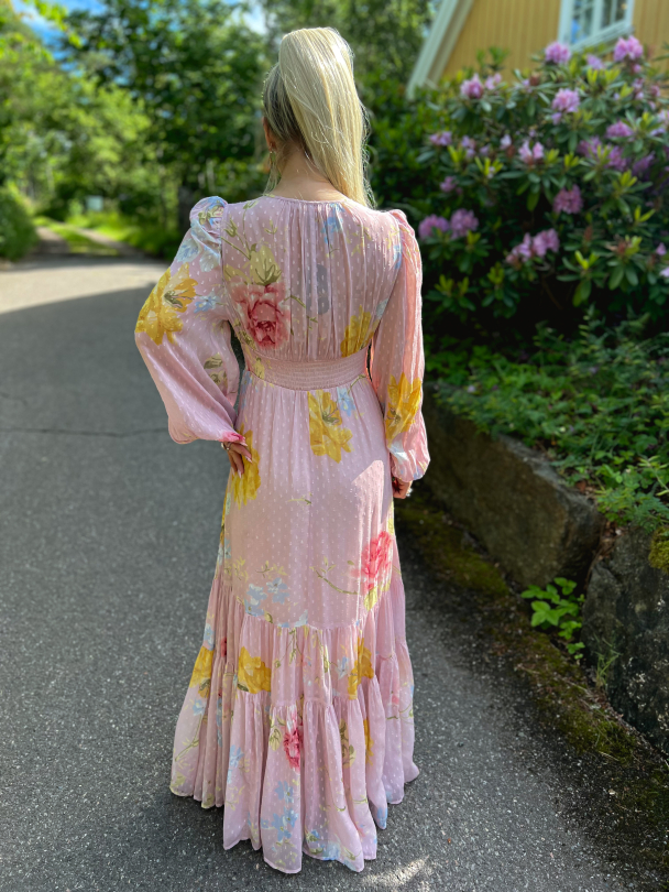 Dotted Georgette Gown - Flourish Wall  - Image 4