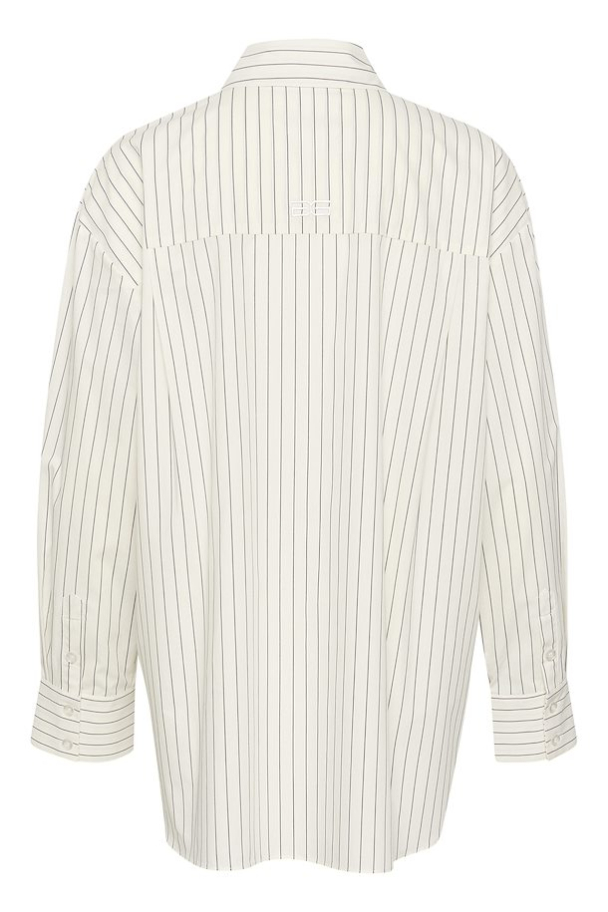 Noelle Shirt - White Pinstripe  - Image 4