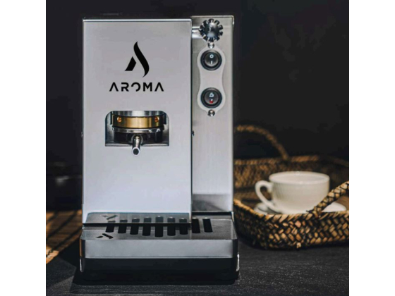 Aroma Plus stål pod maskin, oppgradert versjon