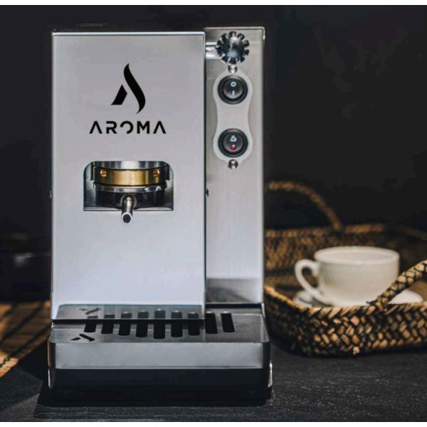 Aroma Plus stål pod maskin, oppgradert versjon