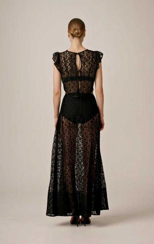 Lace Ruffle Skirt - Image 4